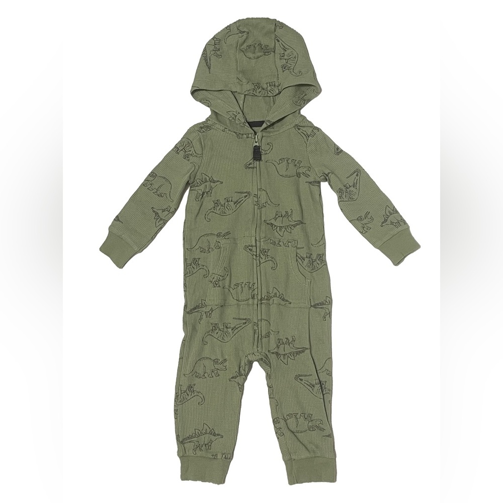 🥏 3 for $20
EUC Carter's Olive Dinosaur Hooded Romper